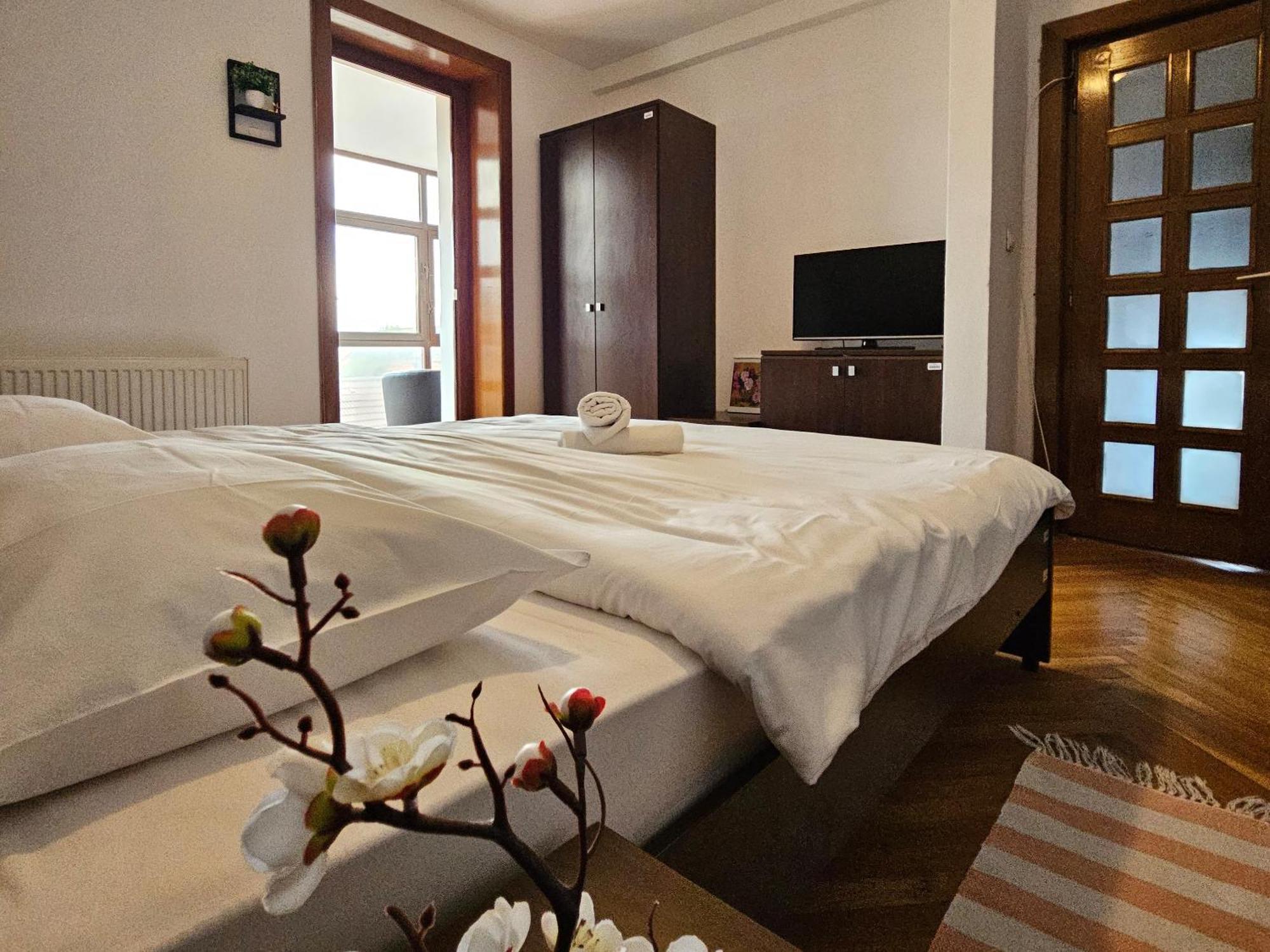 Apartment Zarnesti City Centre Vmp Free Parking Δωμάτιο φωτογραφία